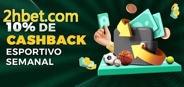 10% de bônus de cashback na 2hbet.com